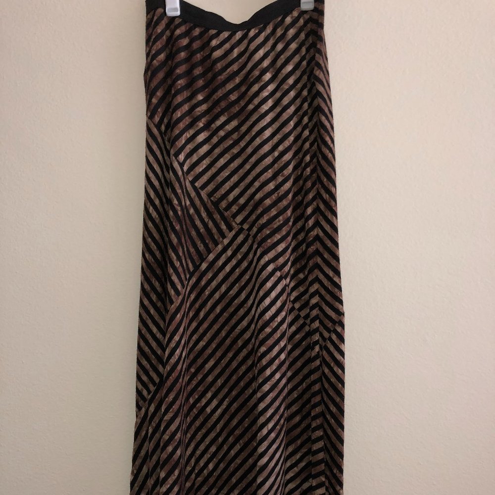 Bobeau Stripped Maxi Skirt